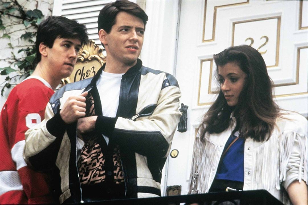 Ferris Bueller’le Bir Gün : Fotoğraf Mia Sara, Matthew Broderick, Alan Ruck