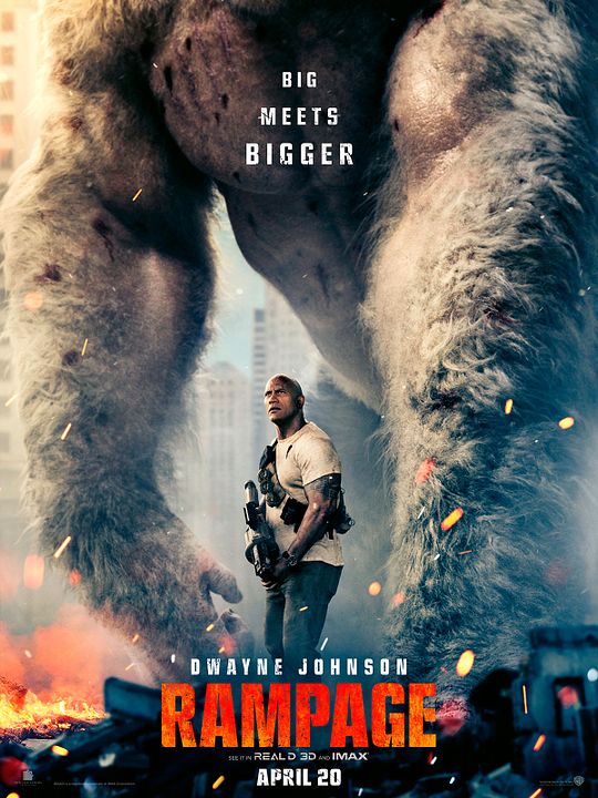 Rampage: Büyük Yıkım : Afiş