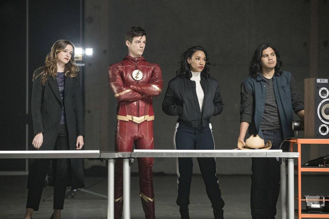The Flash (2014) : Fotoğraf Carlos Valdes, Candice Patton, Grant Gustin, Danielle Panabaker