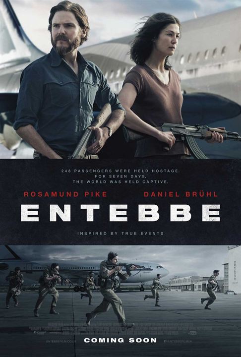 Entebbe'de 7 Gün : Afiş