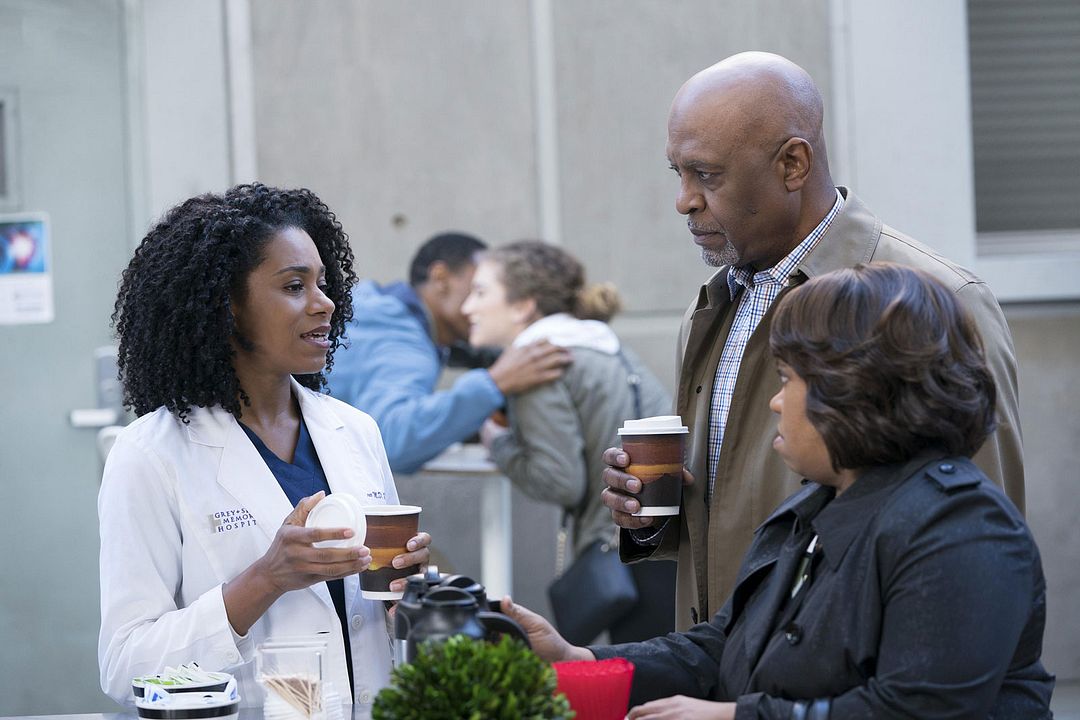 Grey's Anatomy : Fotoğraf James Pickens Jr., Kelly McCreary, Chandra Wilson