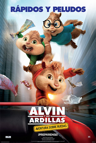 Alvin ve Sincaplar: Yol Macerası : Afiş