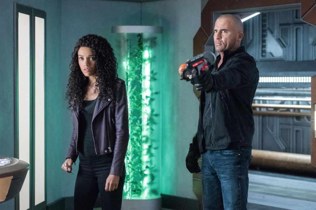 Fotoğraf Dominic Purcell, Maisie Richardson-Sellers