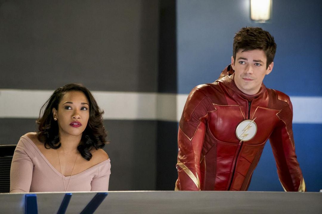 The Flash (2014) : Fotoğraf Candice Patton, Grant Gustin