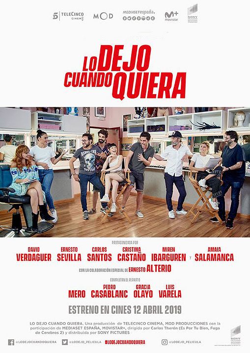 Lo dejo cuando quiera : Afiş