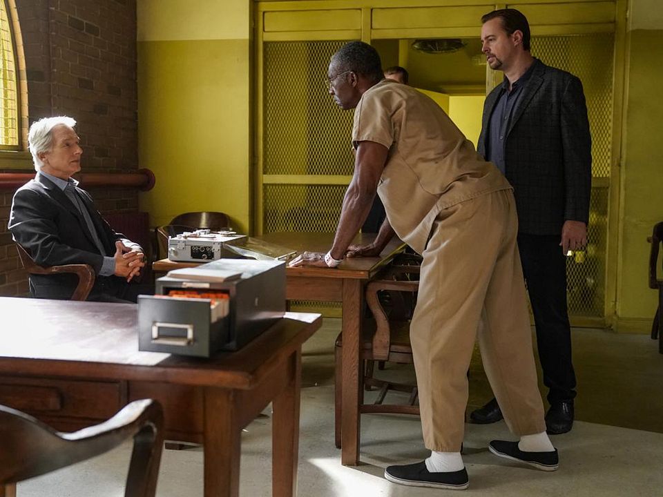 Fotoğraf Sean Murray, Mark Harmon