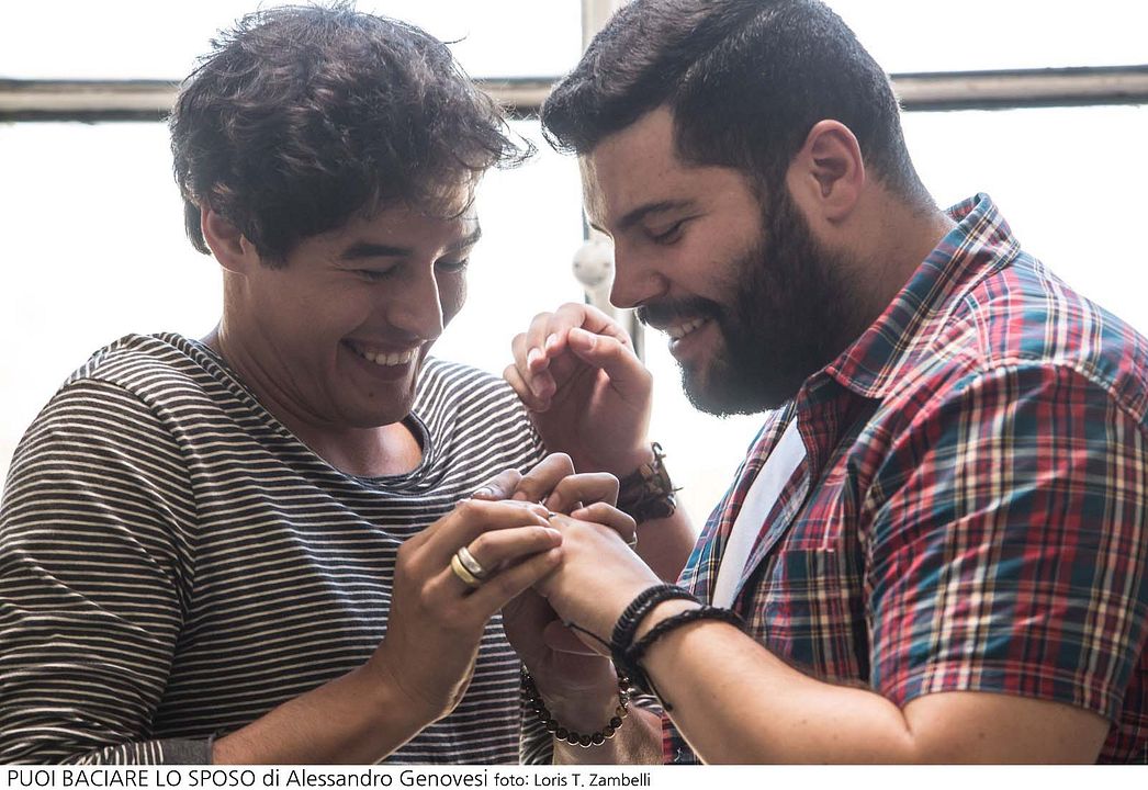 Puoi baciare lo sposo : Fotoğraf Salvatore Esposito, Cristiano Caccamo