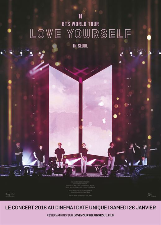 BTS World Tour: Love Yourself in Seoul : Afiş