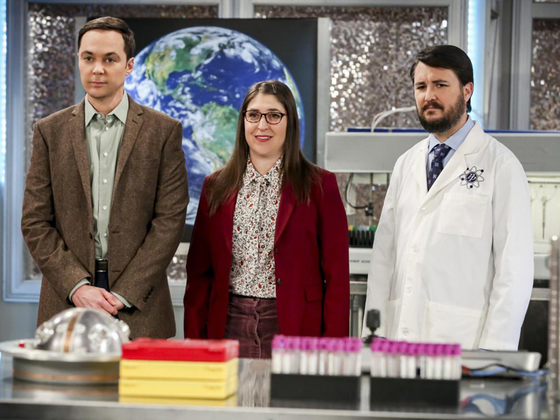 The Big Bang Theory : Fotoğraf Wil Wheaton, Jim Parsons, Mayim Bialik