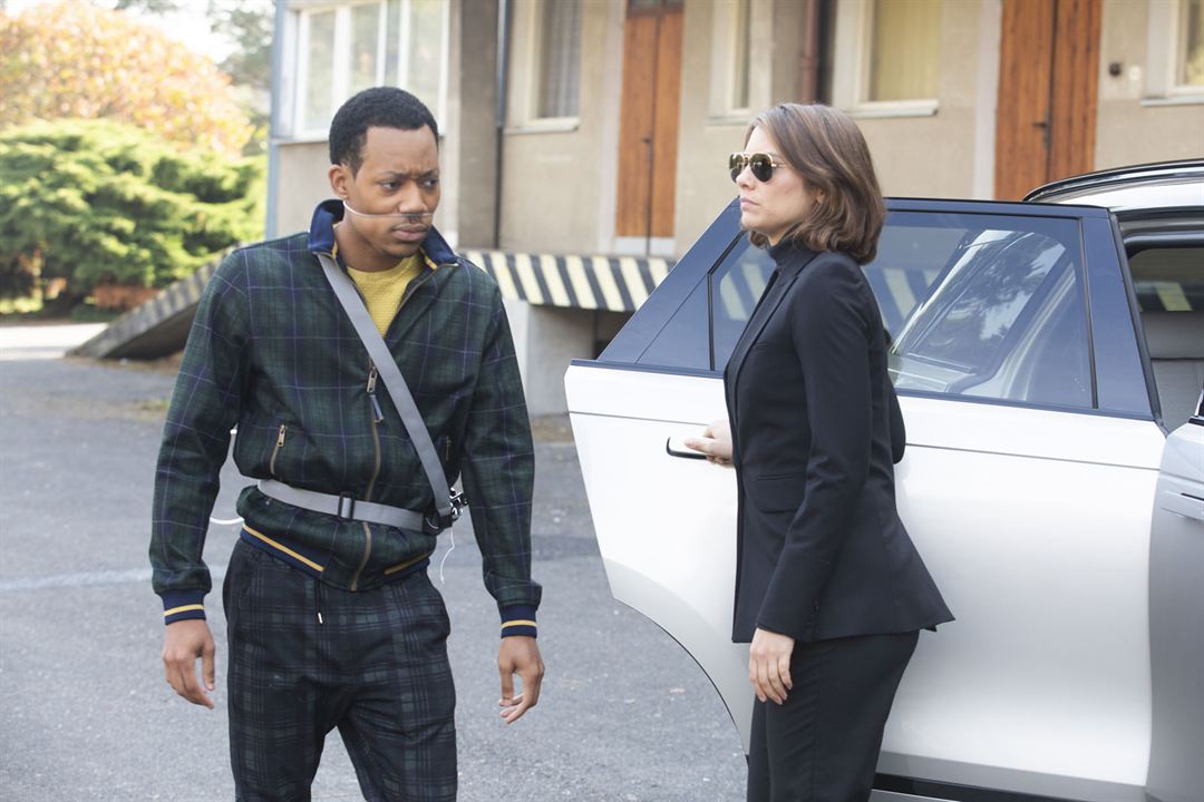 Fotoğraf Lauren Cohan, Tyler James Williams