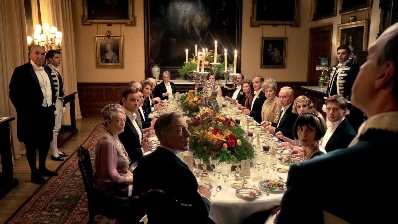Downton Abbey : Fotoğraf Laura Carmichael, Imelda Staunton, Simon Jones, Jim Carter, Michelle Dockery, Hugh Bonneville, Maggie Smith, Kate Phillips
