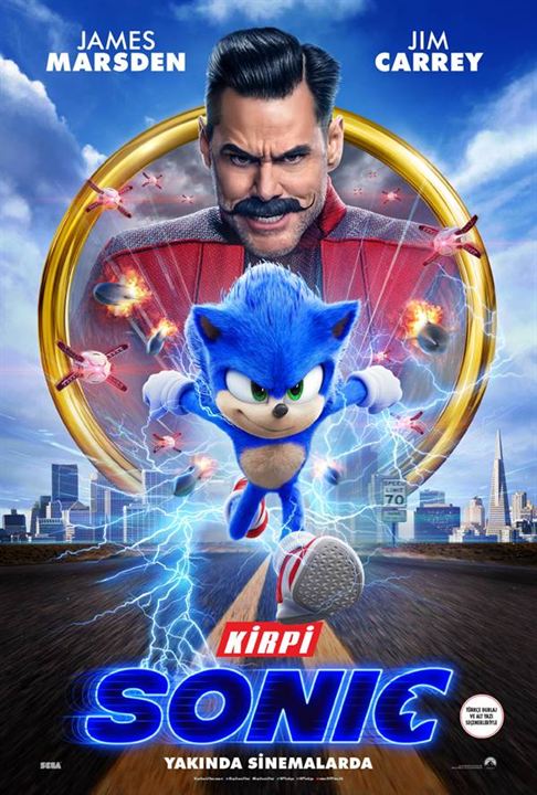 Kirpi Sonic : Afiş