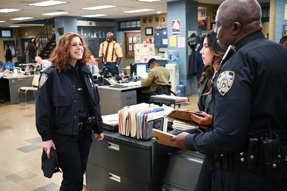 Fotoğraf Andre Braugher, Stephanie Beatriz, Vanessa Bayer