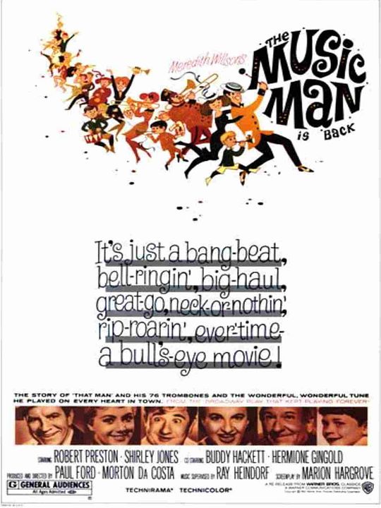 The Music man : Afiş