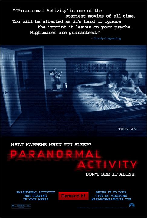 Paranormal Activity : Afiş