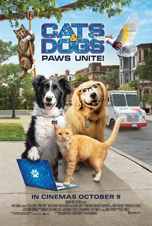 Cats & Dogs 3: Paws Unite : Afiş