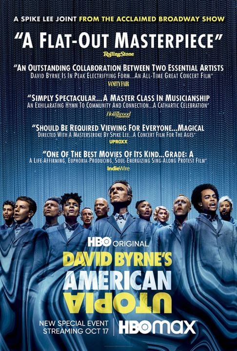 David Byrne’s American Utopia : Afiş