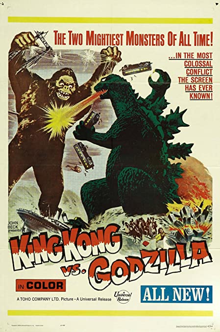 King Kong vs. Godzilla : Afiş