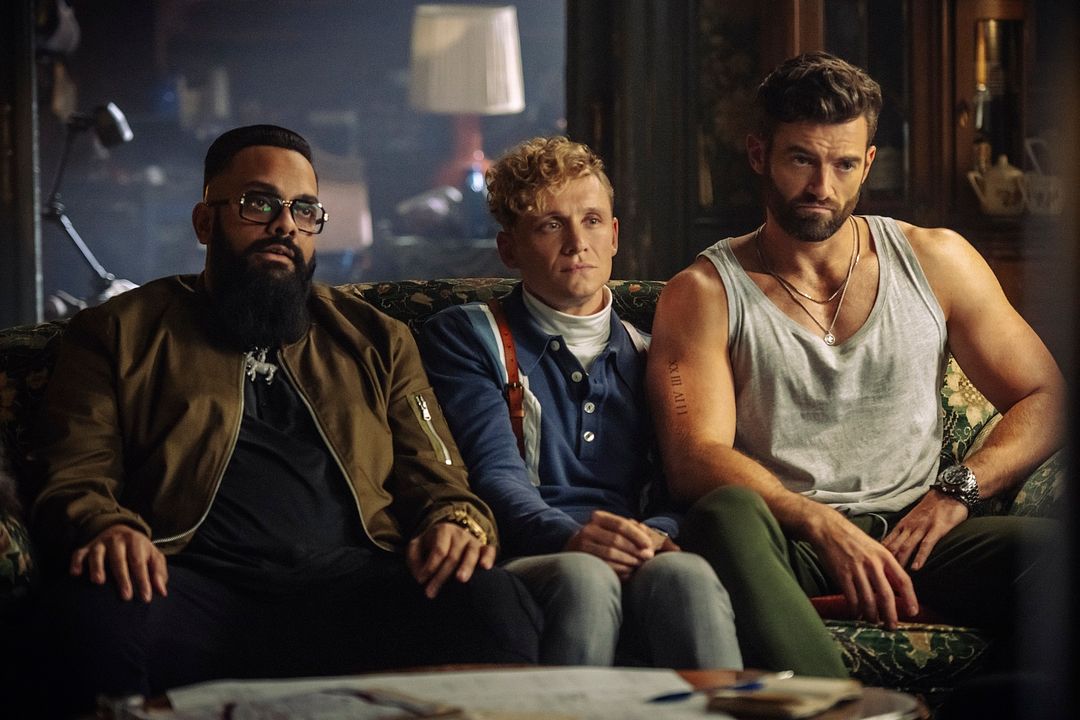 Hırsızlar Ordusu : Fotoğraf Matthias Schweighöfer, Stuart Martin, Guz Khan