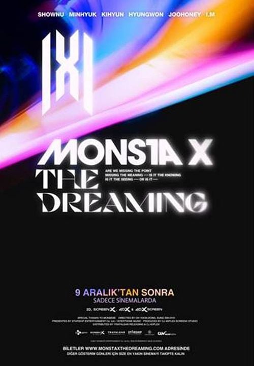Monsta X : The Dreaming : Afiş