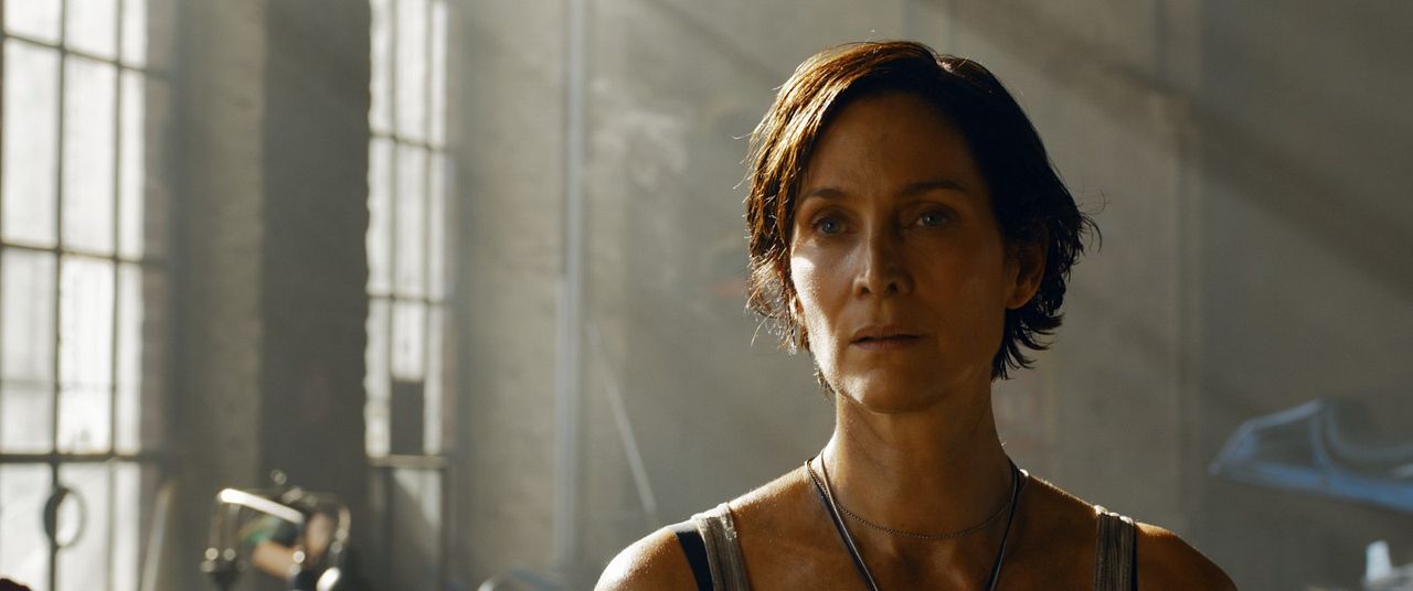 Matrix Resurrections : Fotoğraf Carrie-Anne Moss