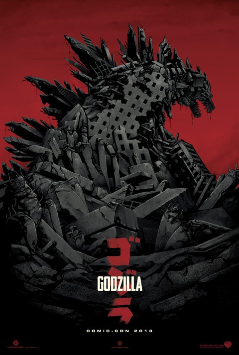 Godzilla 3D : Afiş