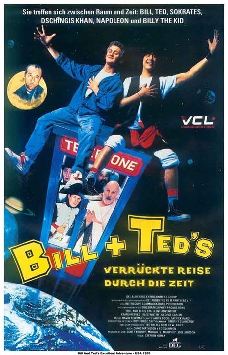 Bill & Ted's Excellent Adventure : Afiş