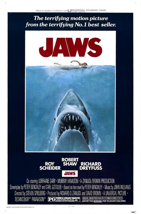 ssur サー　シルクスクリーン　JAWS ポスター Jaws afiş - Afiş 34 - Beyazperde.com