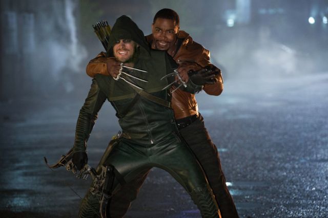 Fotoğraf Michael Jai White, Stephen Amell