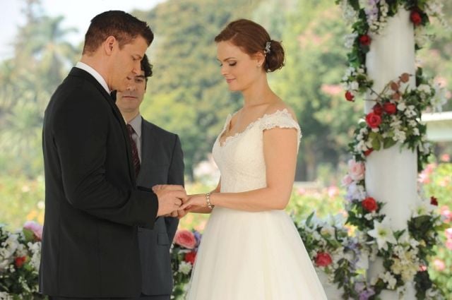 Fotoğraf David Boreanaz, Emily Deschanel