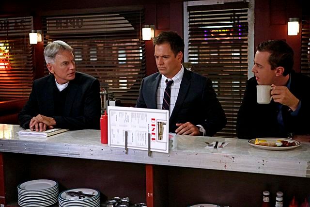 Fotoğraf Michael Weatherly, Sean Murray, Mark Harmon