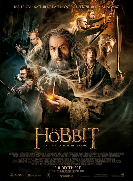 Hobbit: Smaug'un Çorak Toprakları : Afiş