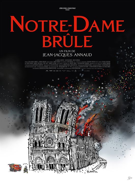 Notre-Dame brûle : Afiş