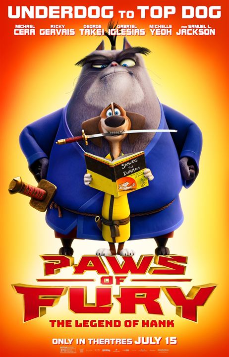 Paws Of Fury: The Legend Of Hank : Afiş