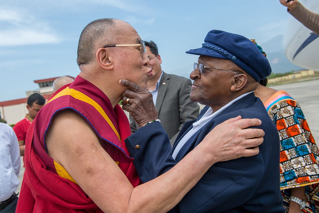 Fotoğraf Dalaï Lama, Desmond Tutu