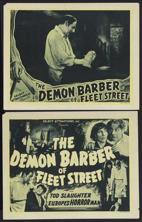 Sweeney Todd: The Demon Barber of Fleet Street : Afiş