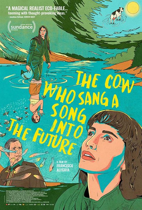 La vaca que cantó una canción sobre el futuro : Afiş