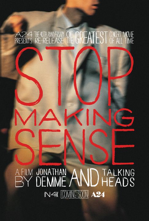 Stop Making Sense : Afiş