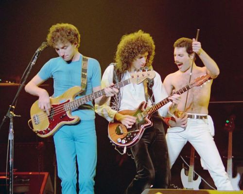 Fotoğraf Freddie Mercury, Brian May, John Deacon