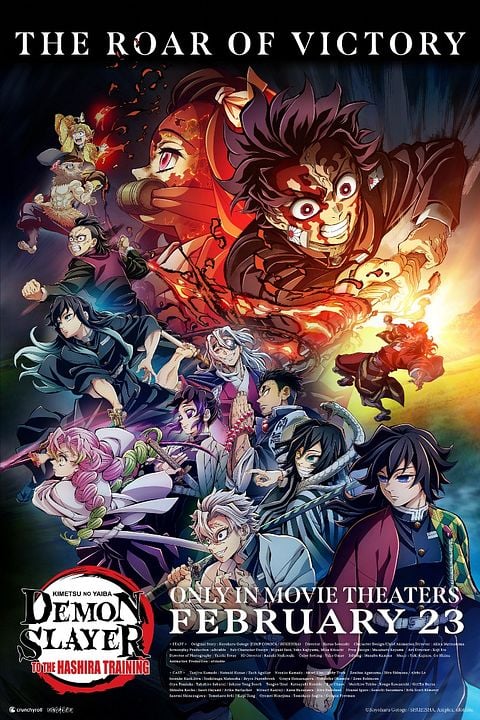 Demon Slayer: Kimetsu no Yaiba - To The Hashira Training : Afiş