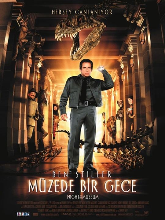 Müzede Bir Gece : Afiş