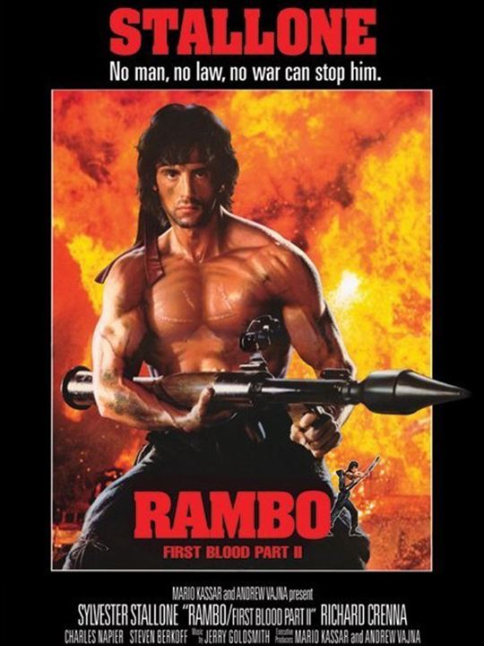 Rambo: İlk Kan 2 : Afiş