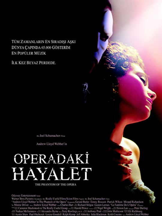 Operadaki Hayalet : Afiş