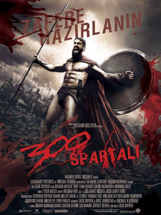 300 Spartalı : Afiş
