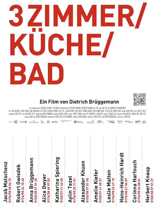 3 Zimmer/ Küche/ Bad : Afiş