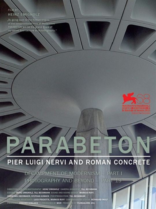 Parabeton - Pier Luigi Nervi und römischer Beton : Afiş