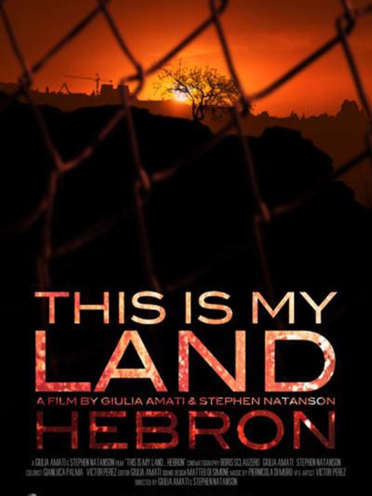 This is My Land: Hebron : Afiş