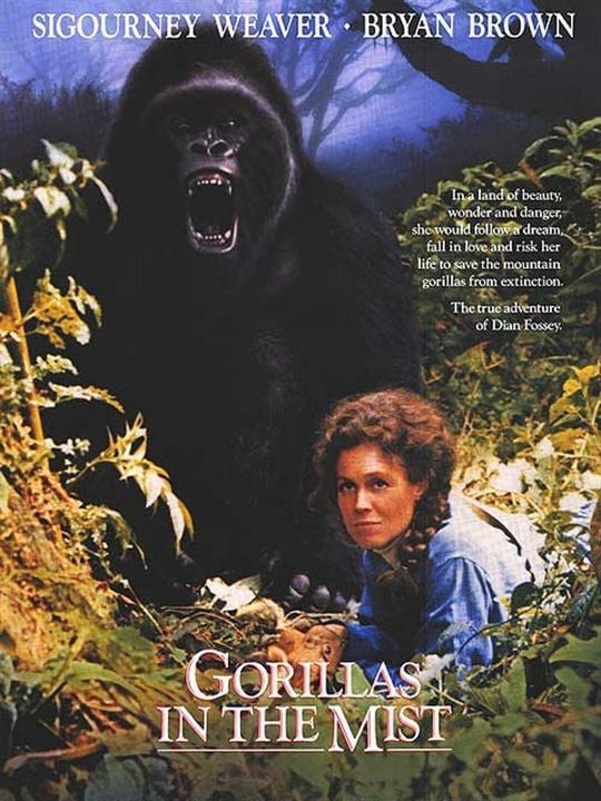 Gorillas In the Mist : The Story of Dian Fossey : Afiş