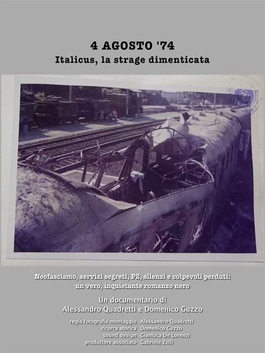 4 Agosto ’74. Italicus, la strage dimenticata : Afiş