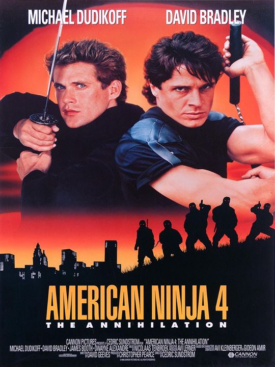 American Ninja 4: The Annihilation : Afiş